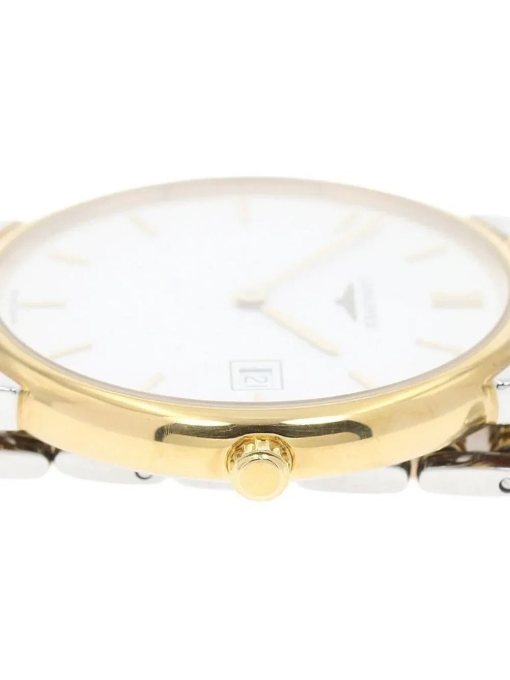 LONGINES Grand classic L5.632.3 Date white Dial Quartz Men's Watch_967290